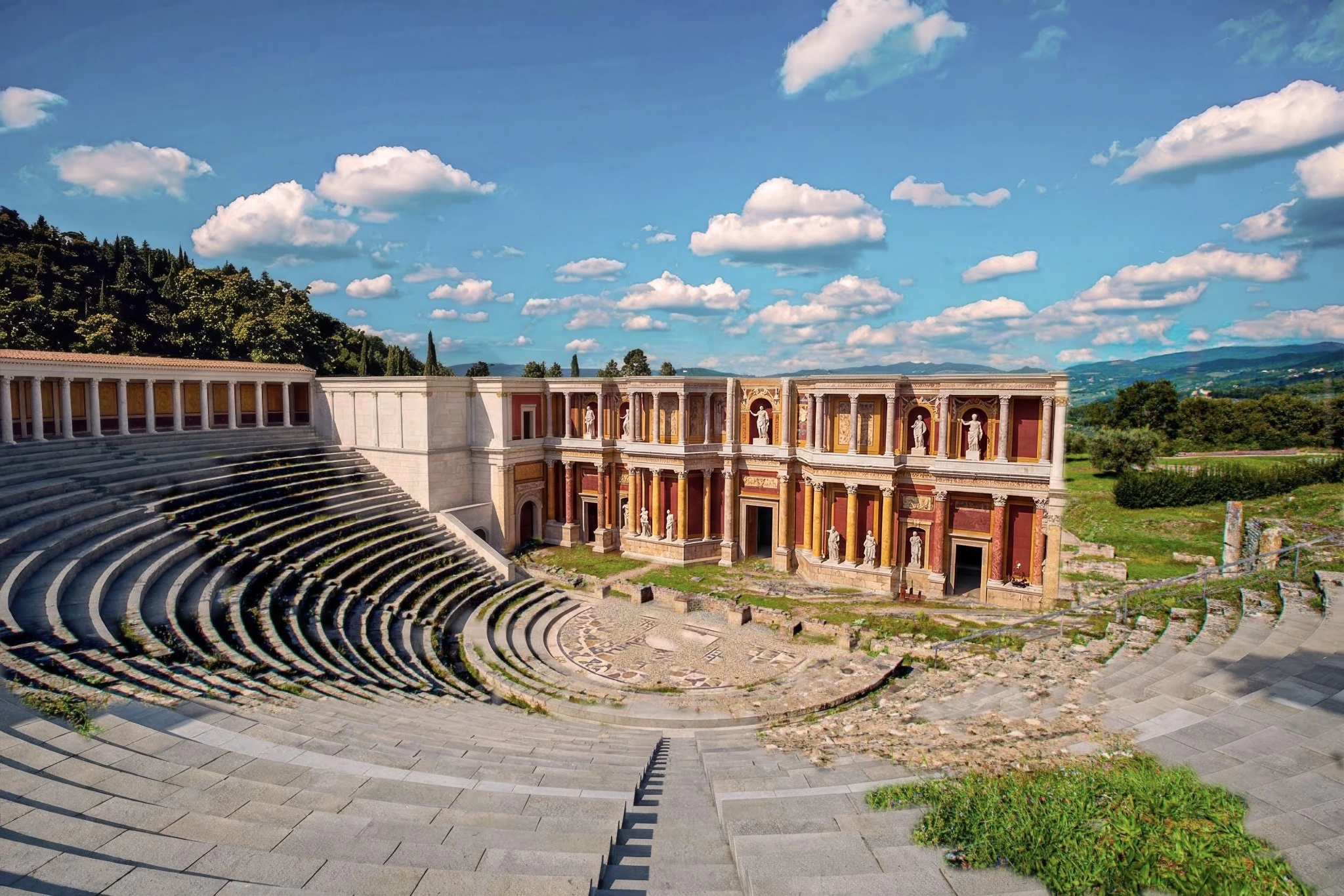 Il teatro: La scena